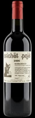 Barbaresco Crichet Paje 2006