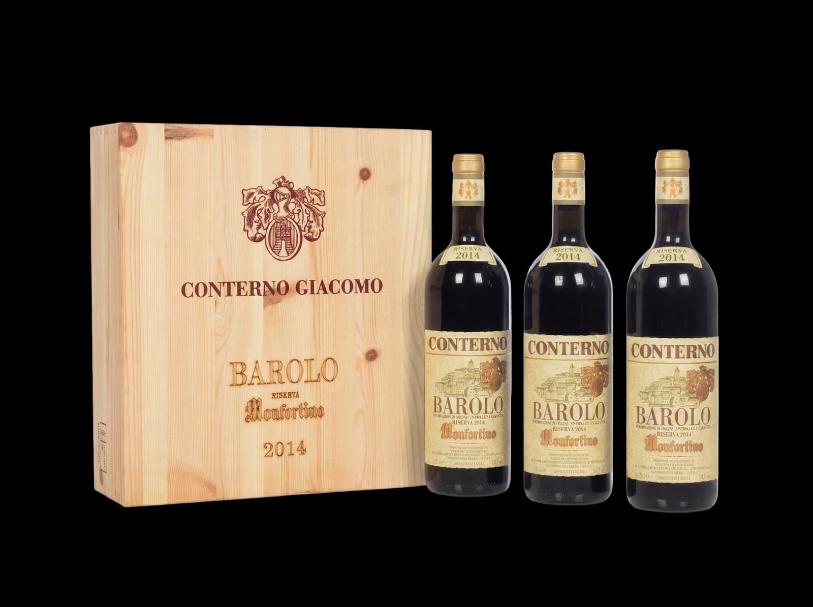Giacomo Conterno Barolo Riserva Monfortino 2014 – Cassa 3 Bottiglie